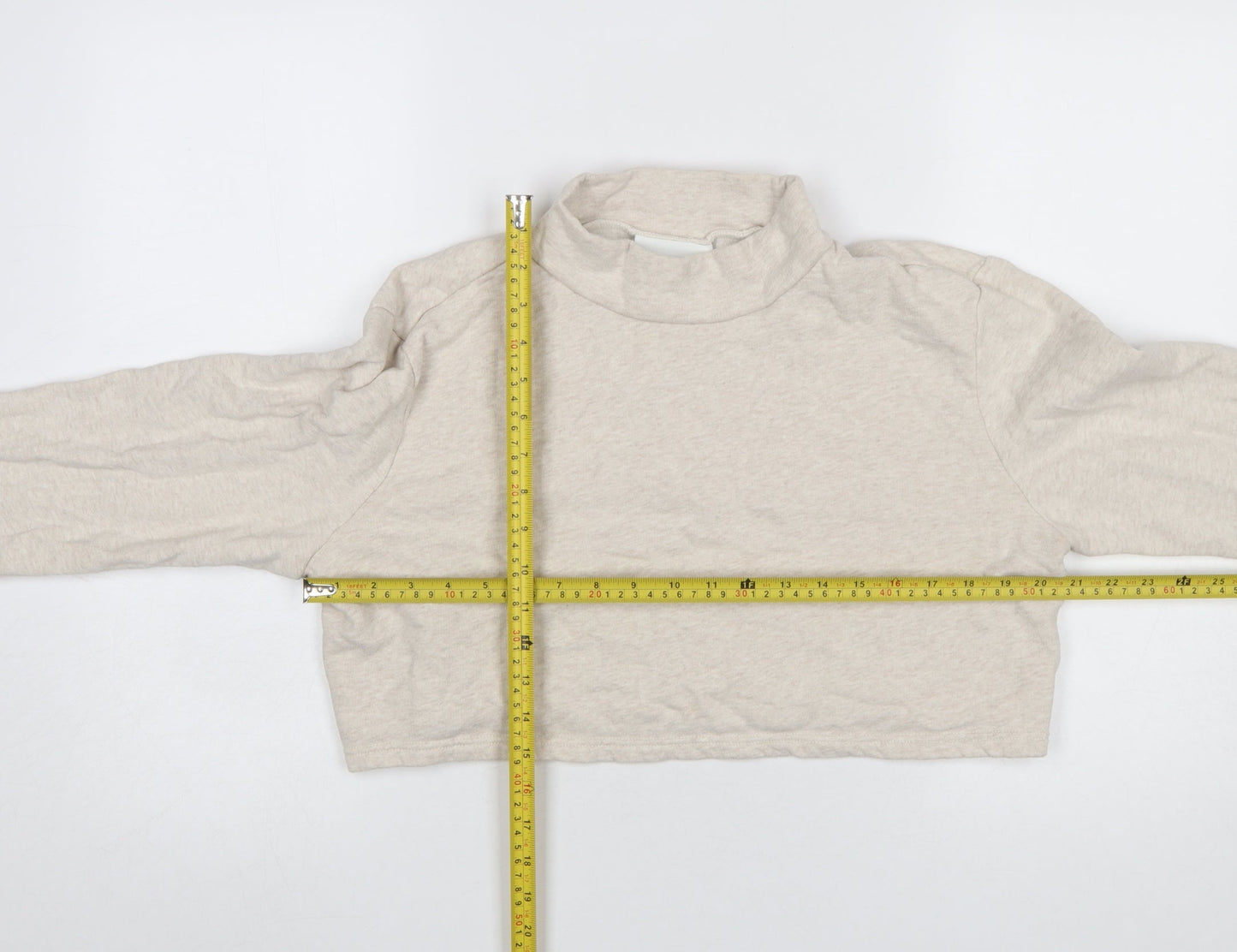 Womens UK Size 12 Monki Beige Pullover Sweatshirt