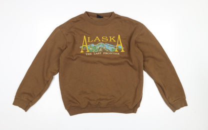 Womens UK Size M Minga London Brown Pullover Sweatshirt