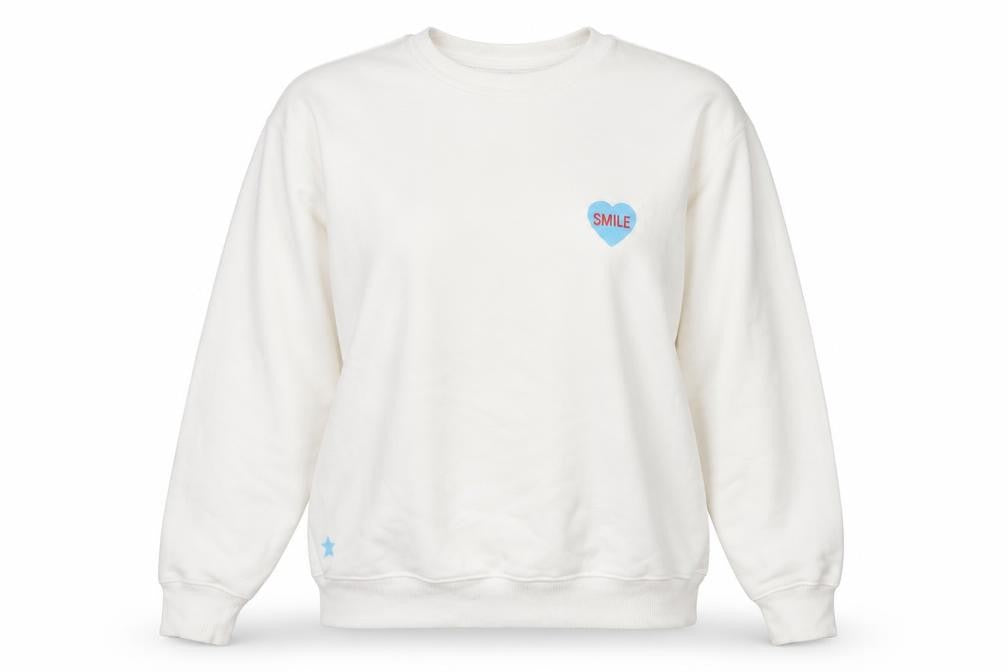 Womens UK Size M Bezo White Pullover Sweatshirt