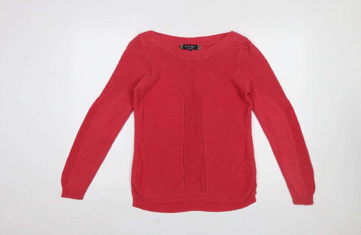 Womens UK Size 12 Principles by Ben de Lisi Pink Pullover Jumper
