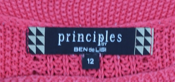 Womens UK Size 12 Principles by Ben de Lisi Pink Pullover Jumper