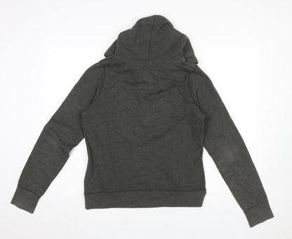Womens UK Size L Hollister Grey Pullover Hoodie