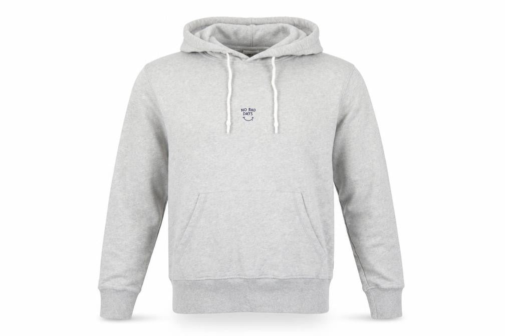 Mens UK Size M Edmond Studios Grey Pullover Hoodie
