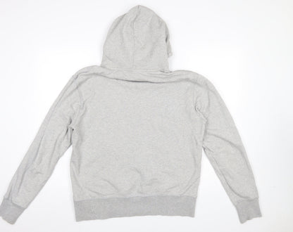 Mens UK Size M Edmond Studios Grey Pullover Hoodie