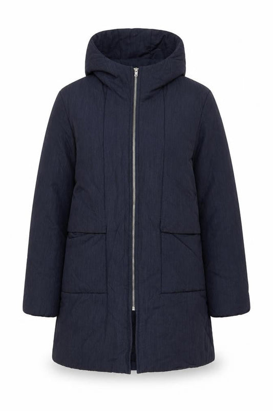 Womens UK Size 14 NOME Blue Parka Coat