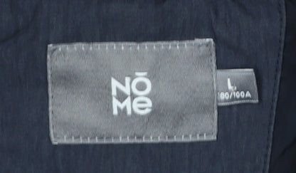 Womens UK Size 14 NOME Blue Parka Coat