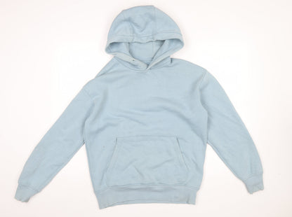 Womens UK Size S Zara Blue Pullover Hoodie