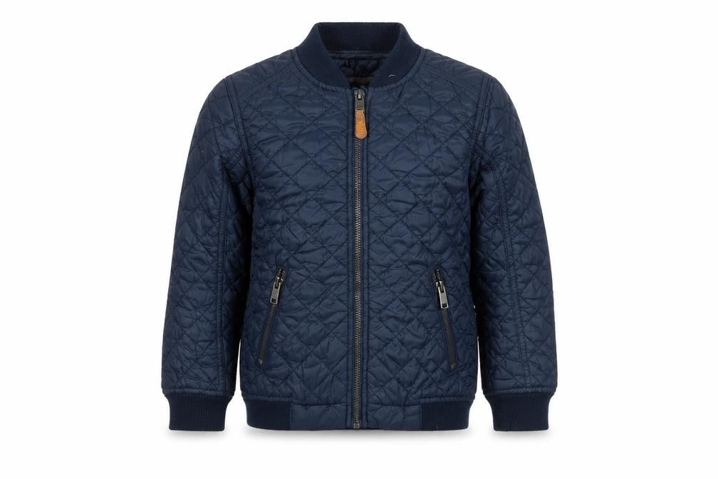 Boys UK Size 6-7 Years H&M Blue Bomber Jacket