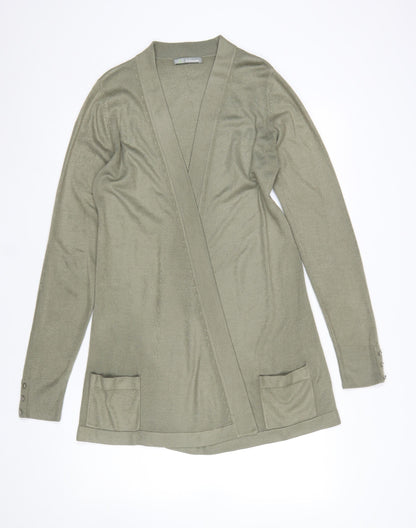 Womens UK Size 12 Marks and Spencer Green Cardigan Jumper