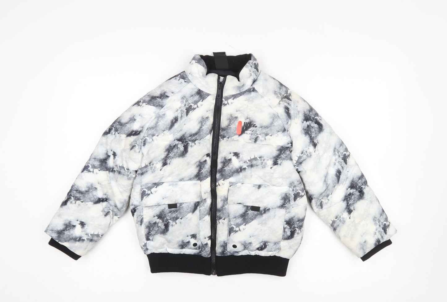 Boys UK Size 7-8 Years River Island Multicoloured Puffer Jacket