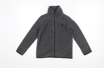 Boys UK Size 5-6 Years L.F.C. Grey Basic Jacket