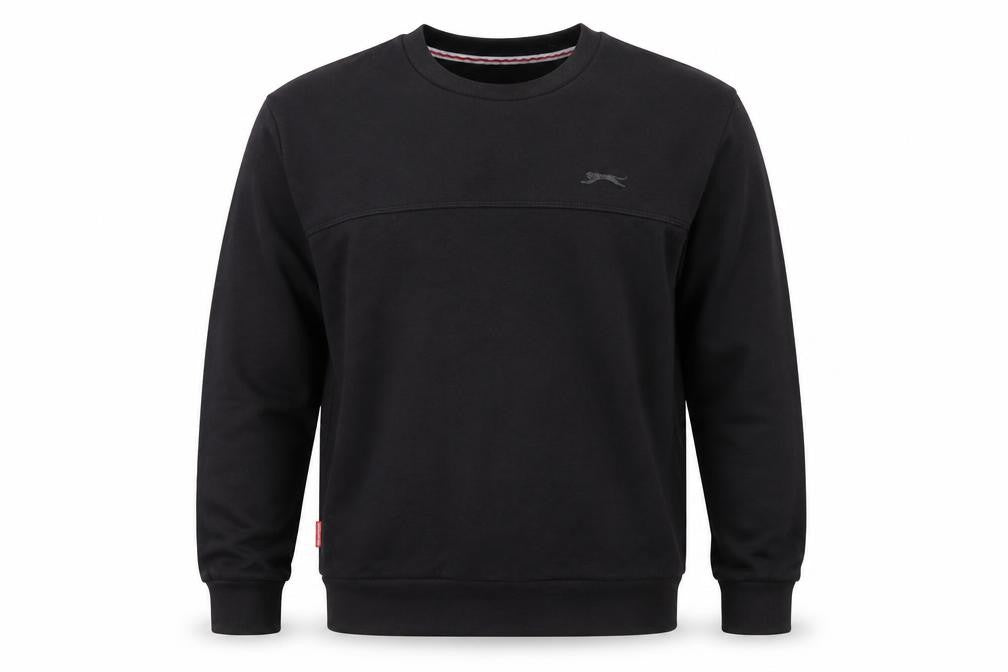 Mens UK Size M Slazenger Black Pullover Sweatshirt