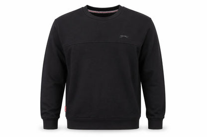 Mens UK Size M Slazenger Black Pullover Sweatshirt
