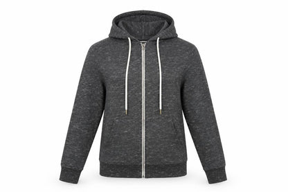 Womens UK Size XS Bershka Grey Full Zip Hoodie