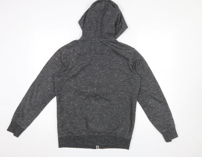 Womens UK Size XS Bershka Grey Full Zip Hoodie