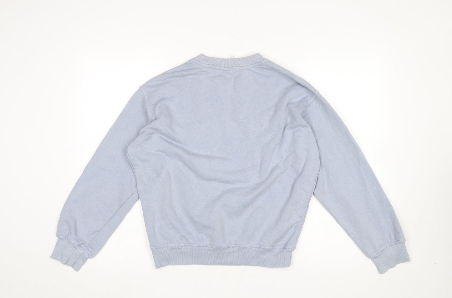 Womens UK Size XS H&M Blue Pullover Sweatshirt