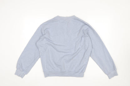 Womens UK Size XS H&M Blue Pullover Sweatshirt