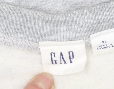 Womens UK Size XL Gap Grey Pullover Sweatshirt