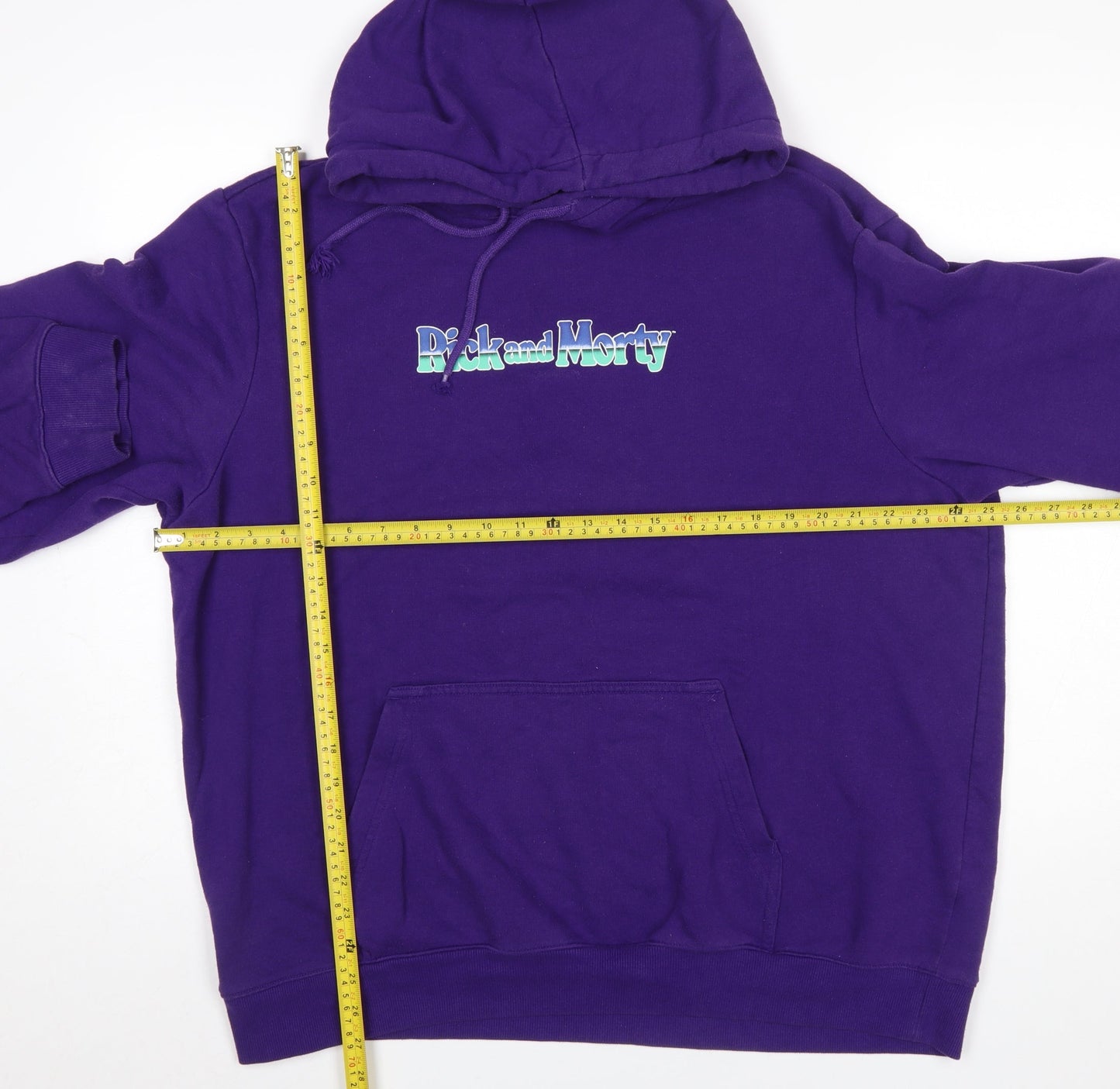 Mens UK Size XL H&M Purple Pullover Hoodie