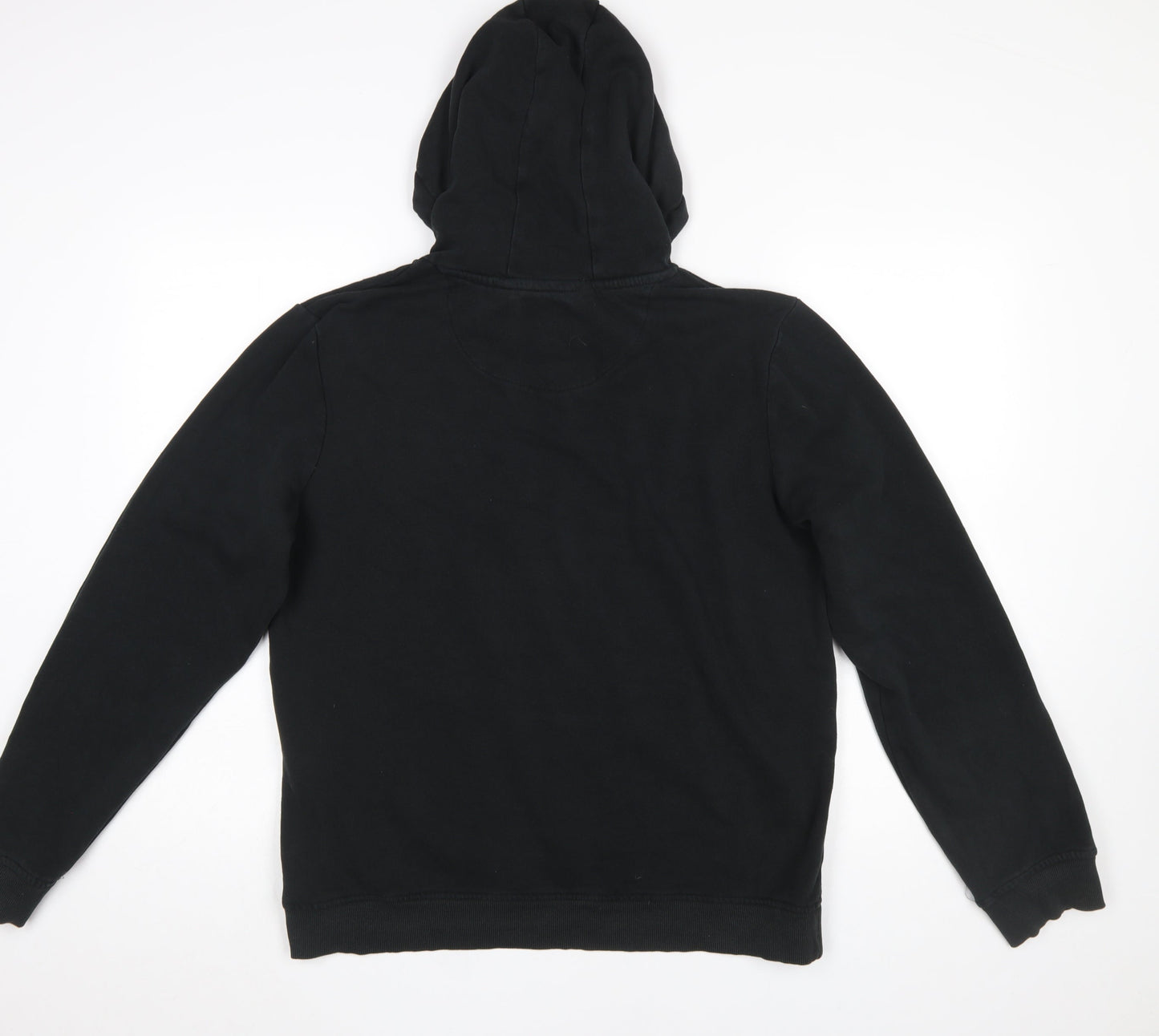 Mens UK Size L Brave Soul Black Pullover Hoodie