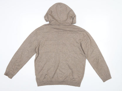 Womens UK Size L Saint Tropez Beige Pullover Jumper