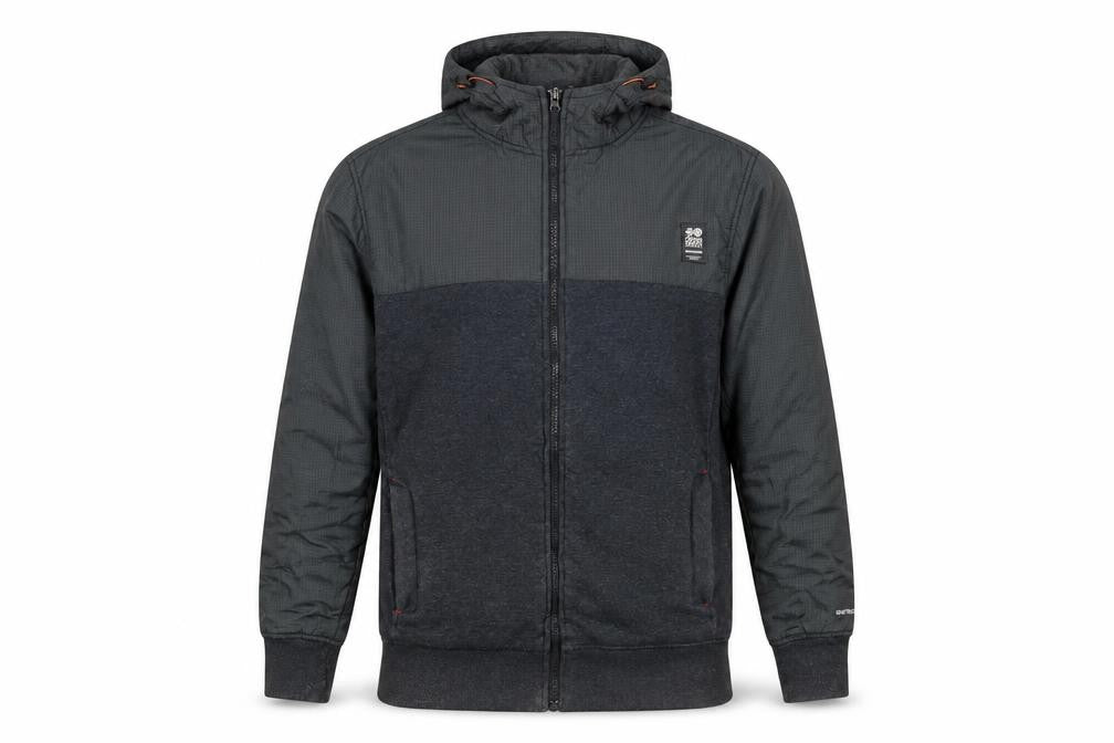 Mens UK Size M Crosshatch Grey Basic Jacket