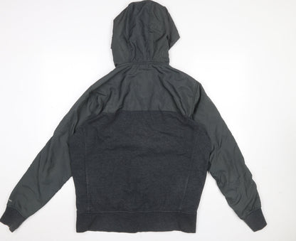 Mens UK Size M Crosshatch Grey Basic Jacket
