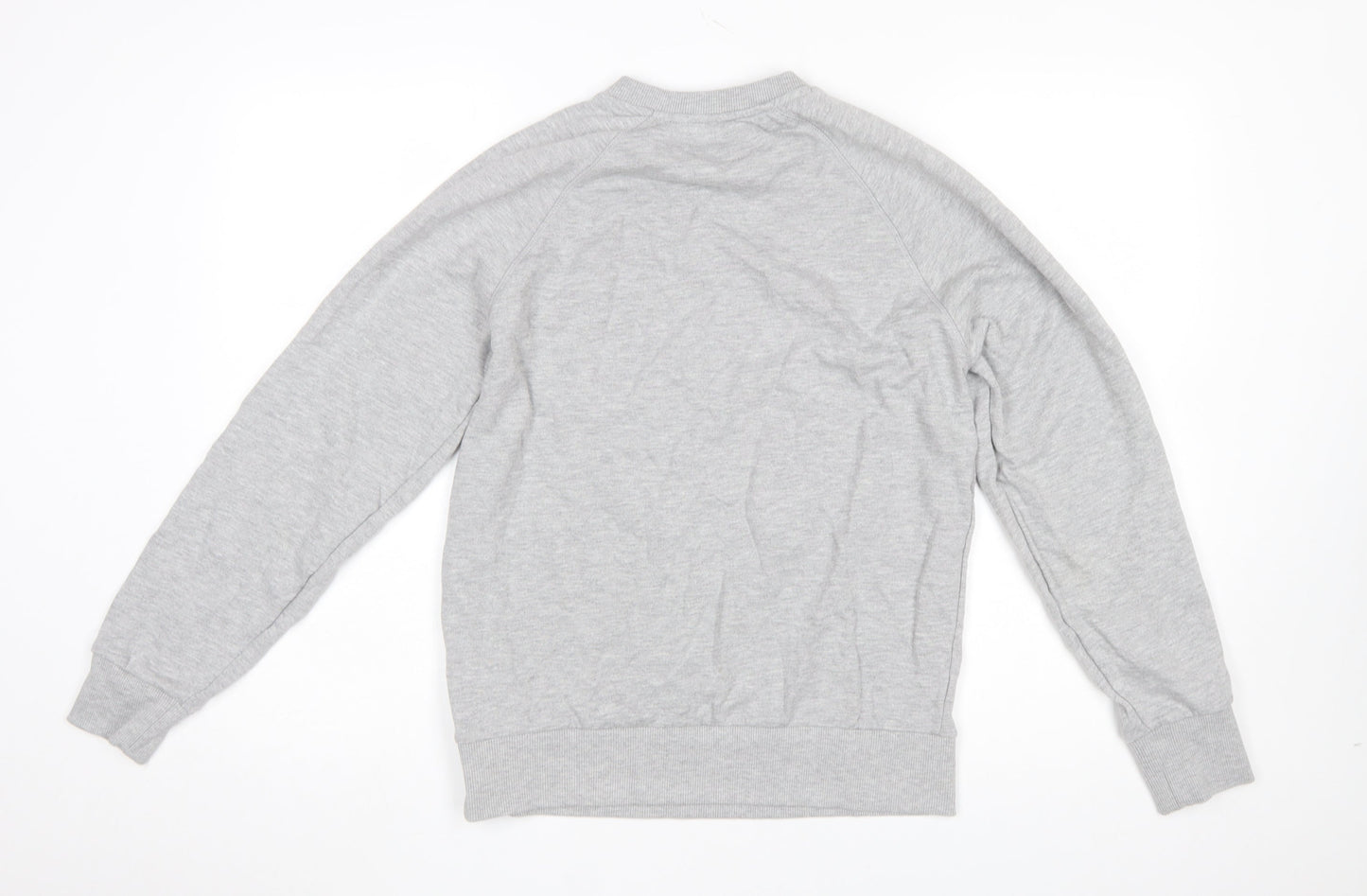 Mens UK Size M Criminal Grey Pullover Sweatshirt