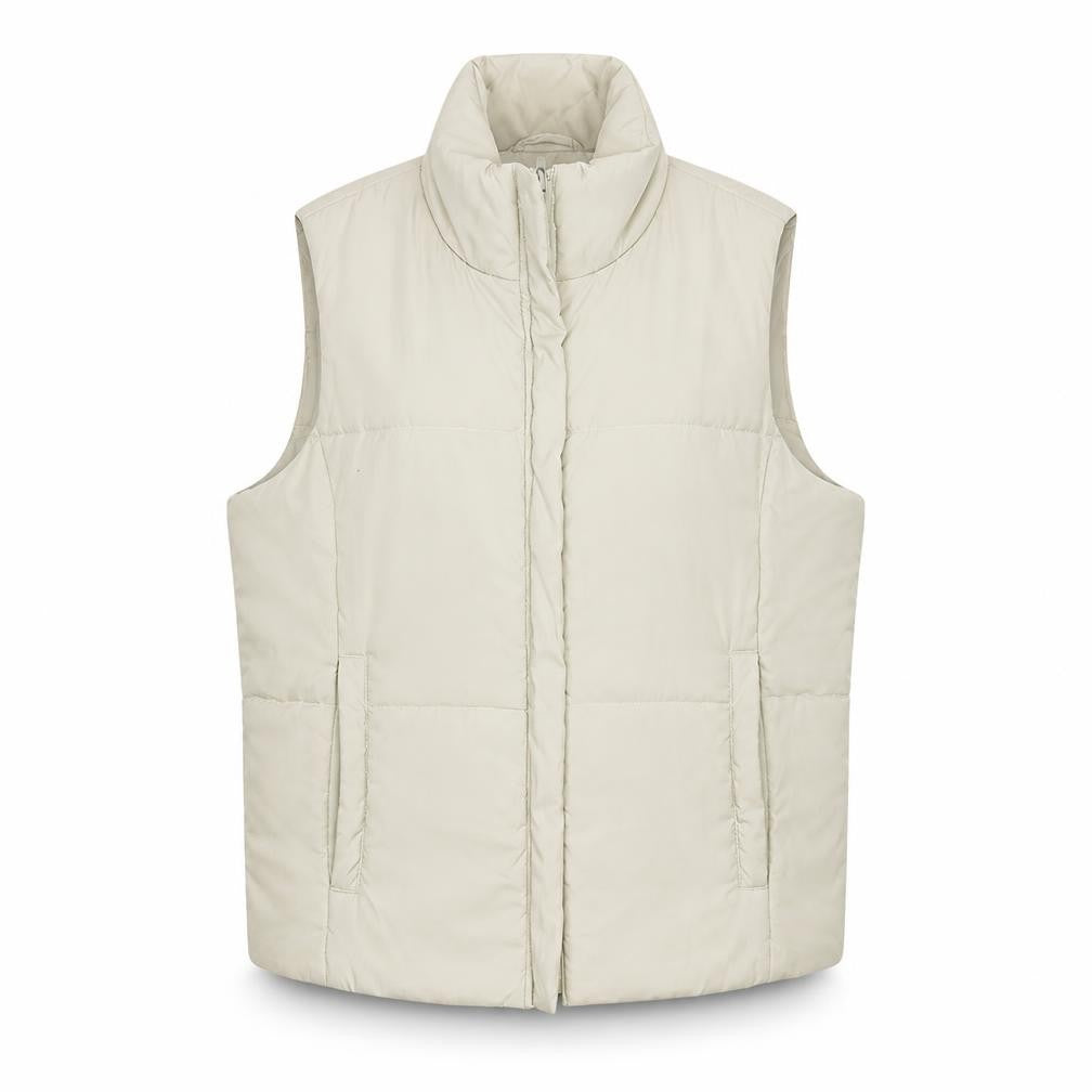Womens UK Size 10 Moto Jeanswear Beige Puffer Jacket
