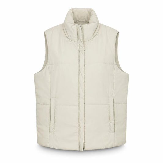 Womens UK Size 10 Moto Jeanswear Beige Puffer Jacket