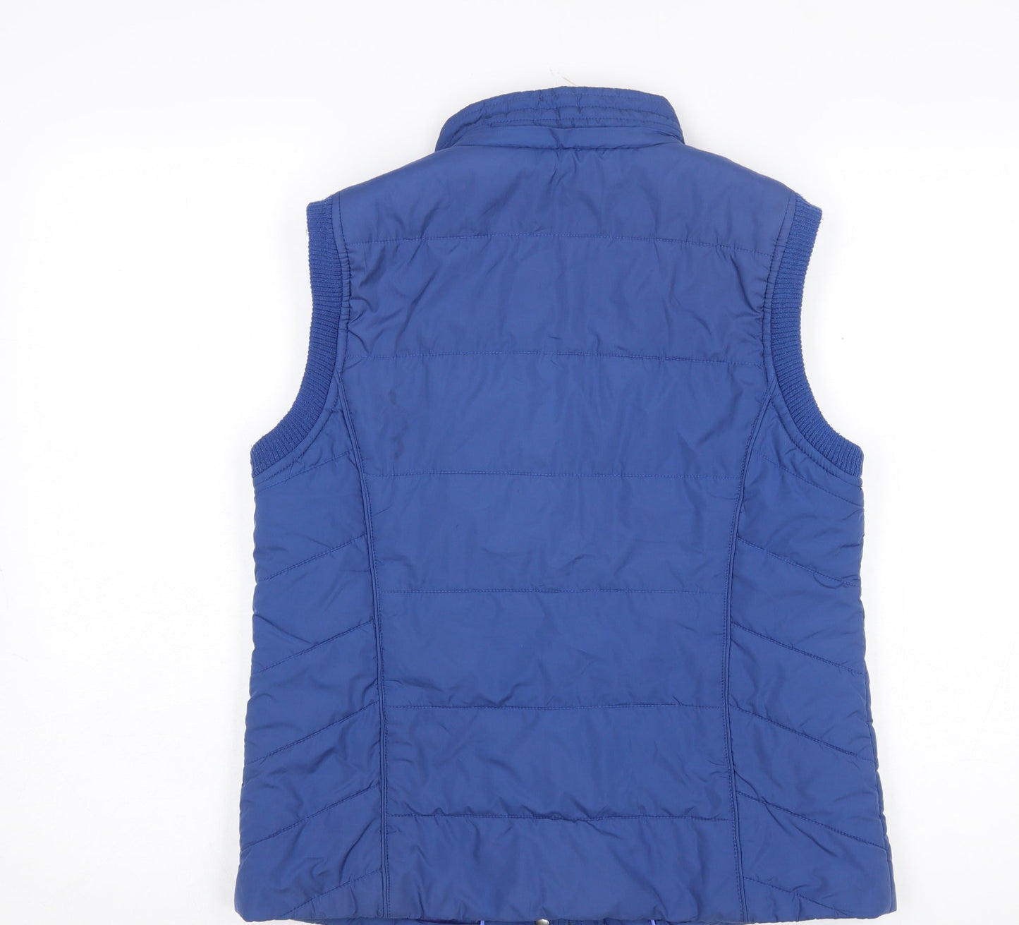 Womens UK Size M Marks and Spencer Blue Quilted Coat