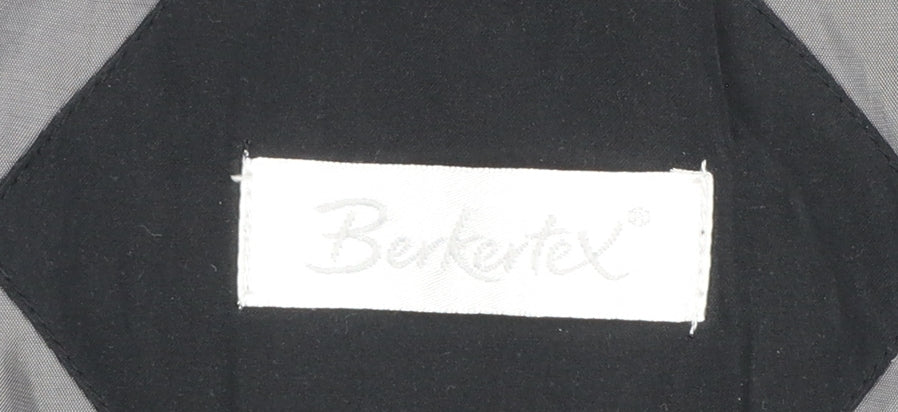Womens UK Size 10 Berkertex Black Parka Coat