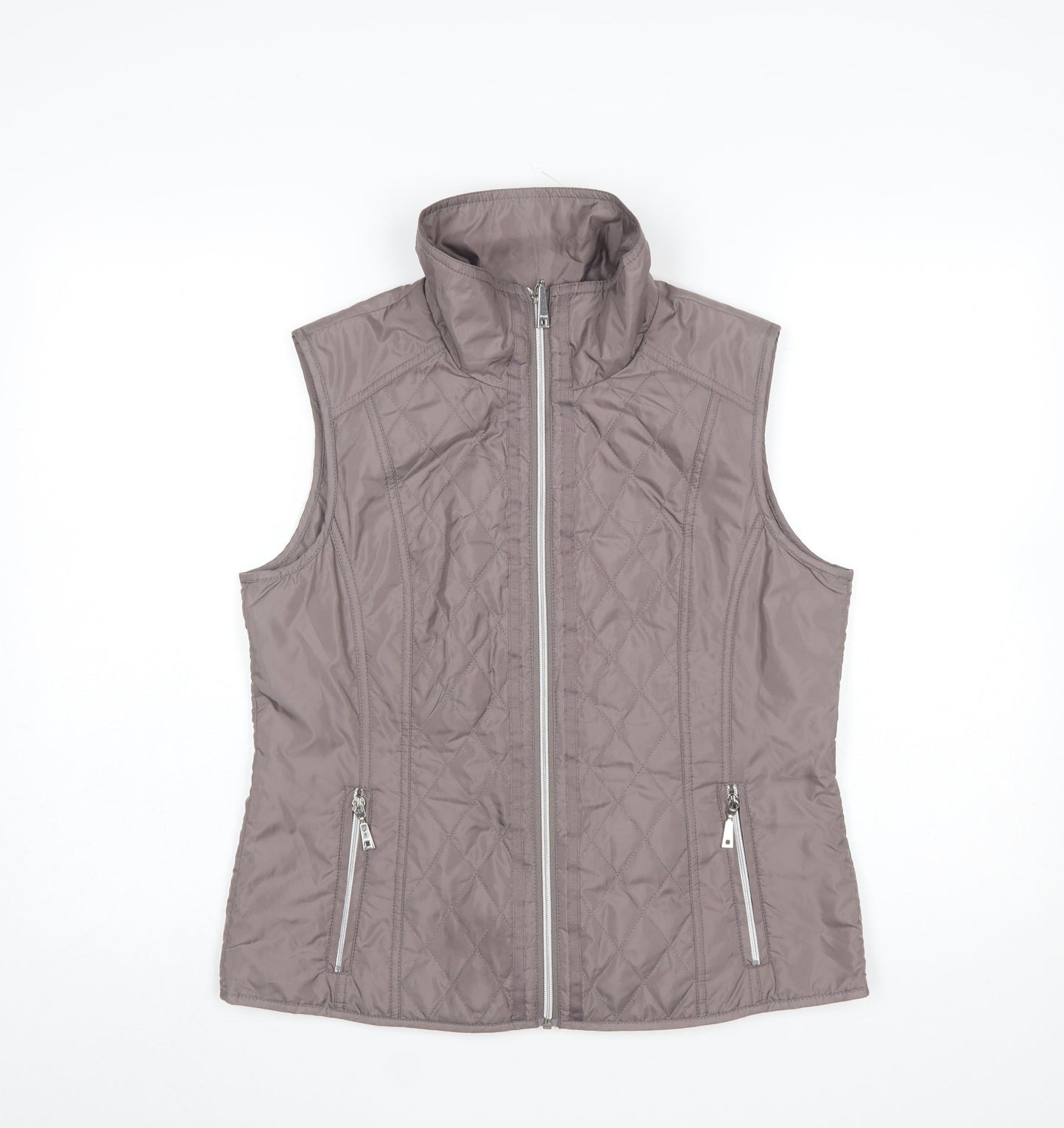 Womens UK Size 12 Rabe Grey Quilted Coat