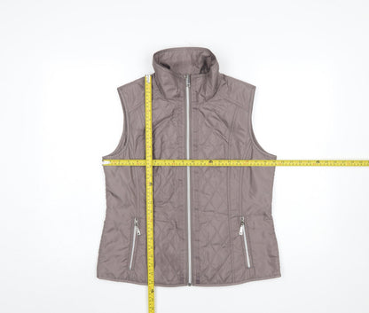 Womens UK Size 12 Rabe Grey Quilted Coat