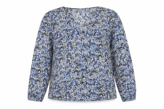 Womens UK Size 14 VILA Multicoloured Basic Blouse