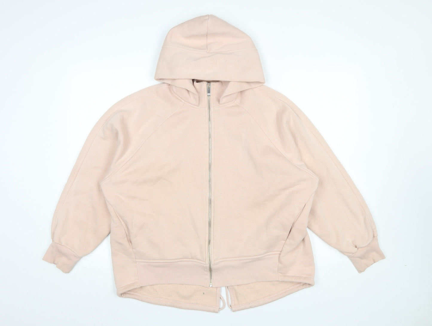 Womens UK Size 12 Riani Beige Full Zip Hoodie