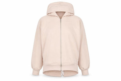 Womens UK Size 12 Riani Beige Full Zip Hoodie