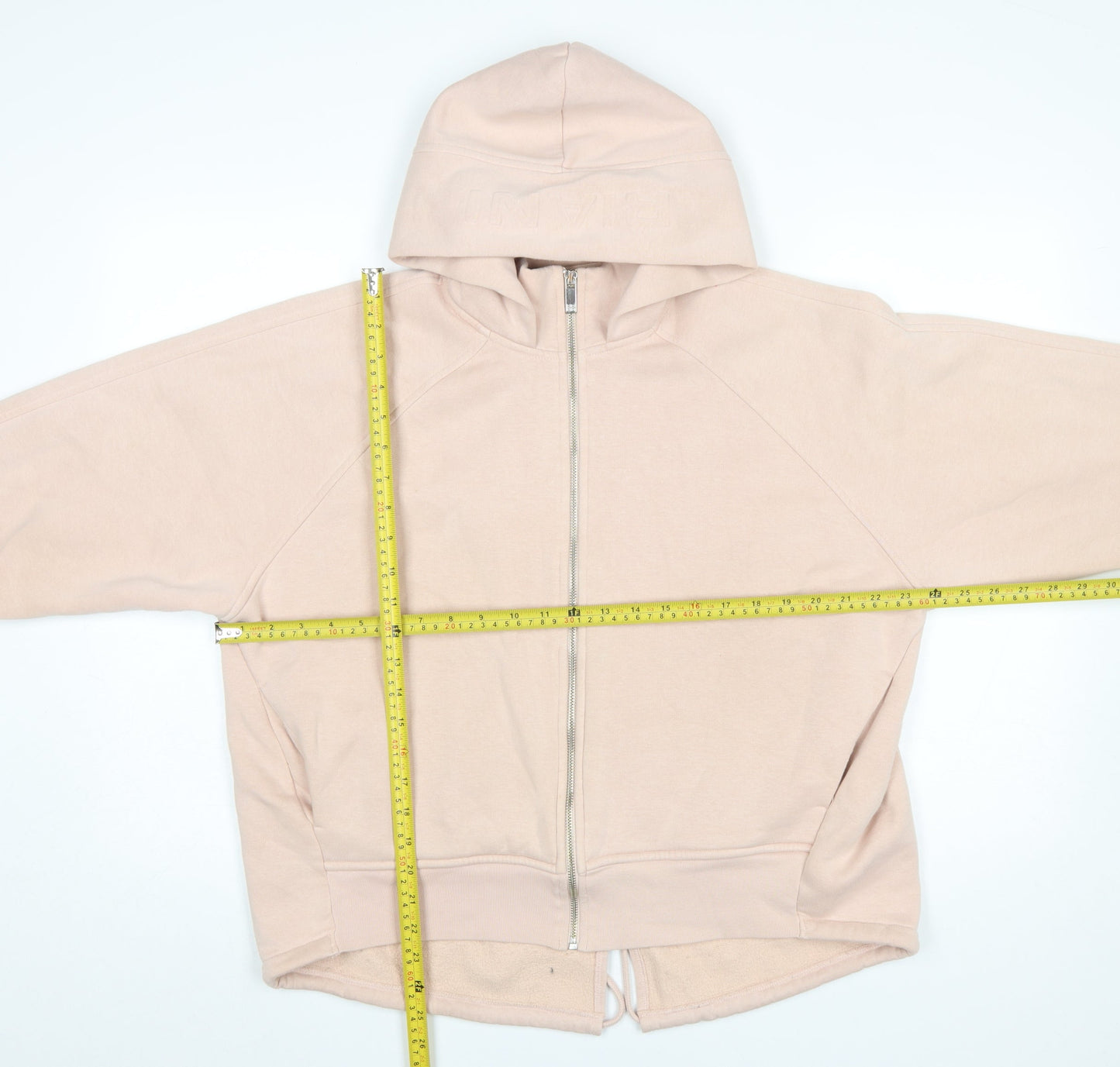 Womens UK Size 12 Riani Beige Full Zip Hoodie