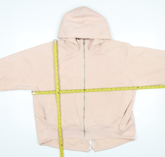 Womens UK Size 12 Riani Beige Full Zip Hoodie
