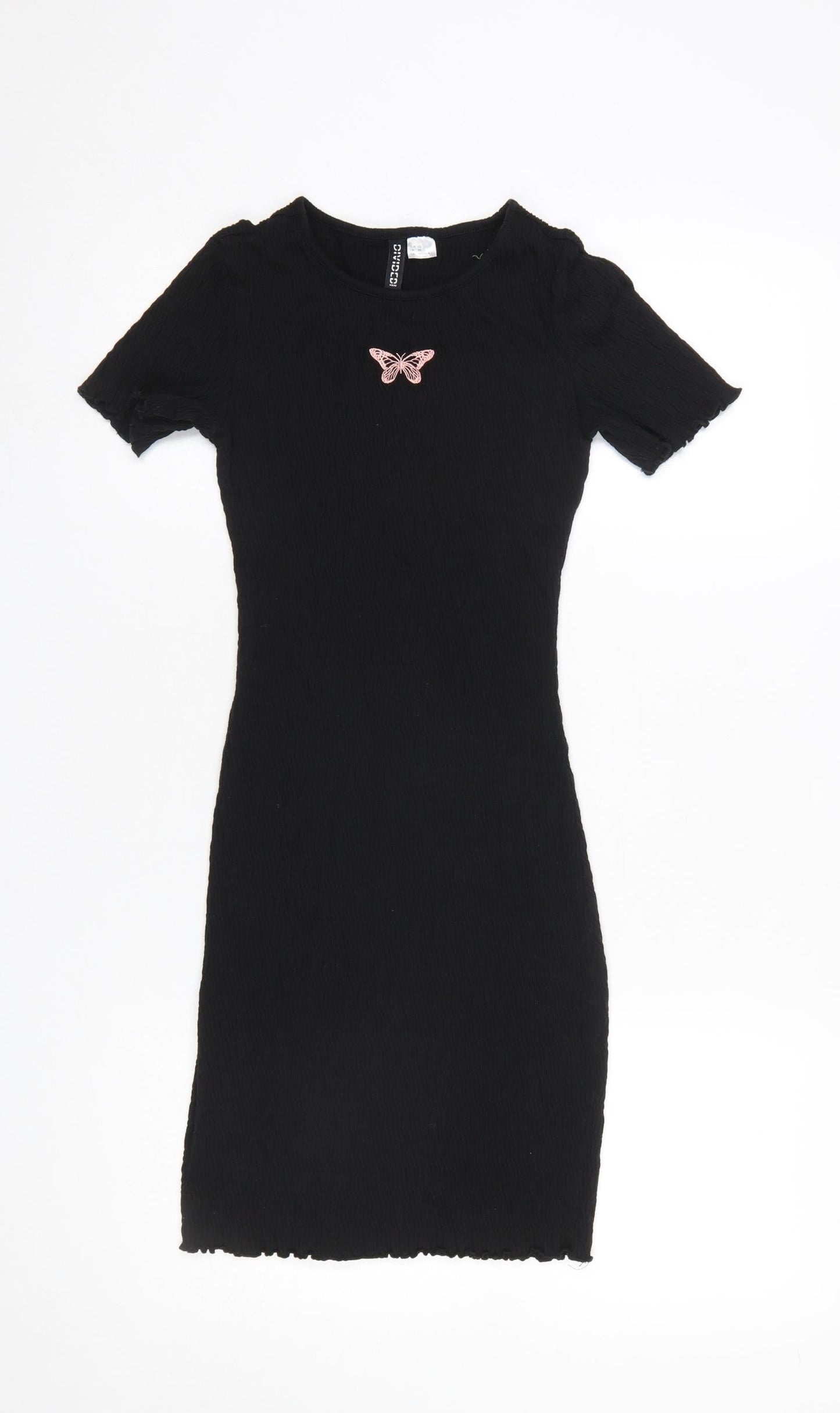 Womens UK Size XS H&M Bodycon Dress