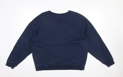 Womens UK Size 14 Slazenger Blue Pullover Sweatshirt