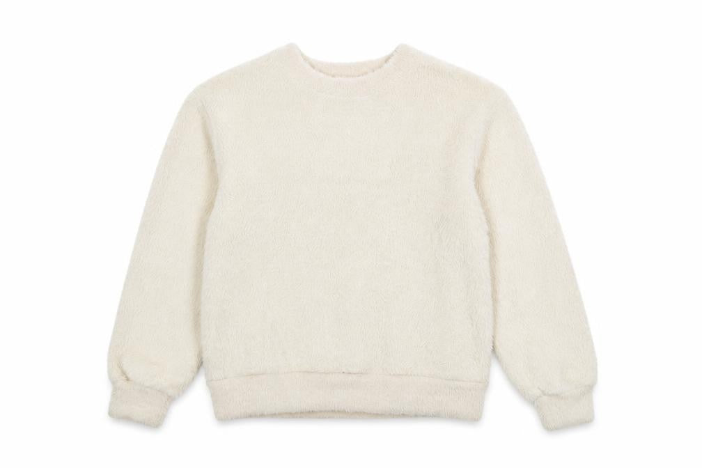 Womens UK Size S Marks and Spencer Beige Pullover Sweatshirt