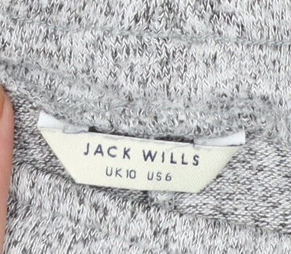 Womens UK Size 10 Jack Wills Regular Fit Jogger Grey Trousers