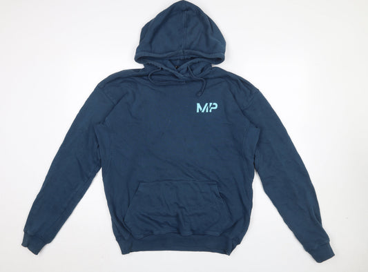 Mens UK Size S MP Blue Pullover Hoodie