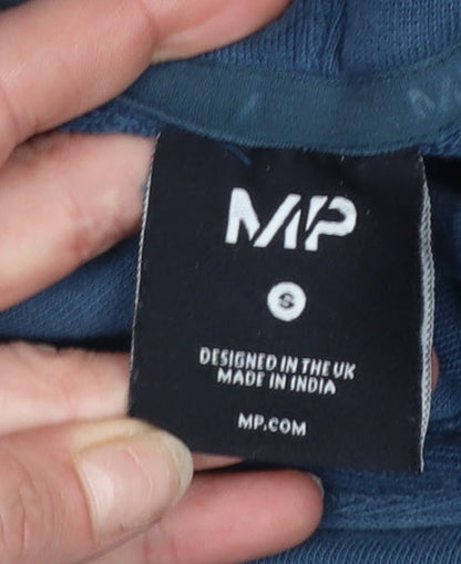Mens UK Size S MP Blue Pullover Hoodie