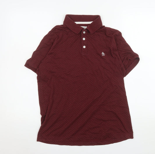 Mens UK Size S Original Penguin 100% Cotton Polo Shirt
