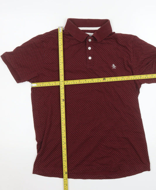 Mens UK Size S Original Penguin 100% Cotton Polo Shirt