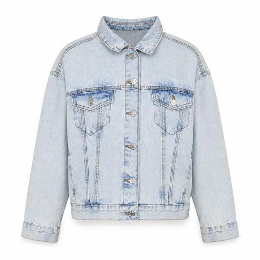 Womens UK Size 6 Denim Co. Blue Basic Jacket
