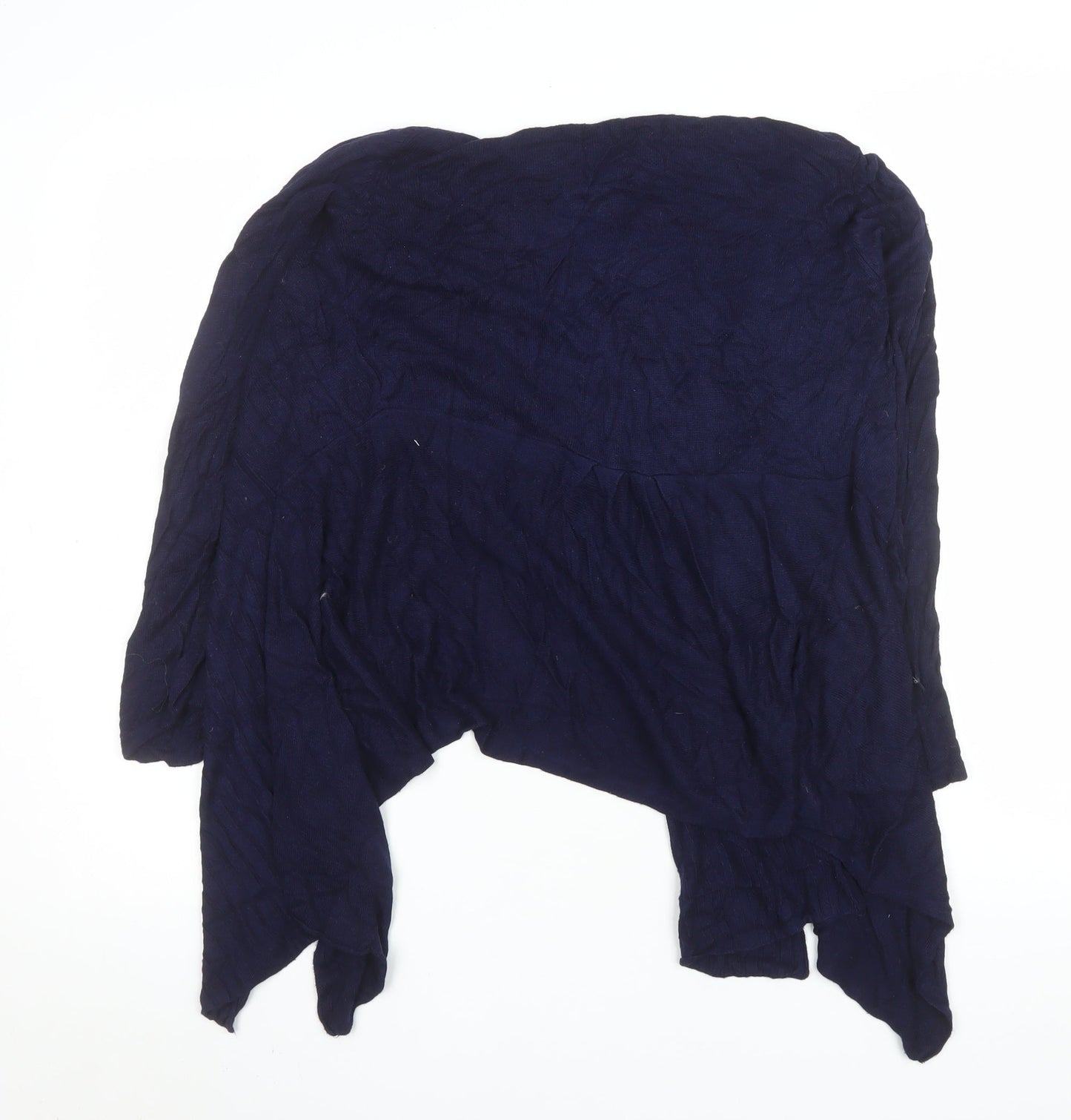 Womens UK Size M J & W Blue Cardigan Jumper