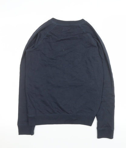 Womens UK Size 8 Jack Wills Blue Pullover Sweatshirt